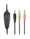 22450,Casti cu microfon Trust Ravu, 3.5mm jack, Negru, rosu