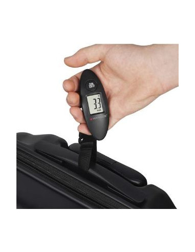 611883-M,Mini cantar pentru cantarirea bagajelor Wenger Mini Digital Luggage Scale, NM/ 611883-M, Negru