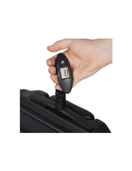 611883-M,Mini cantar pentru cantarirea bagajelor Wenger Mini Digital Luggage Scale, NM/ 611883-M, Negru