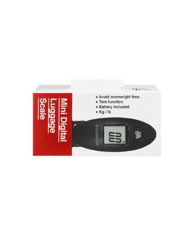 611883-M,Mini cantar pentru cantarirea bagajelor Wenger Mini Digital Luggage Scale, NM/ 611883-M, Negru