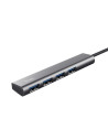 RY-24947,Hub USB Trust Halyx, 4x USB 3.0, Gri