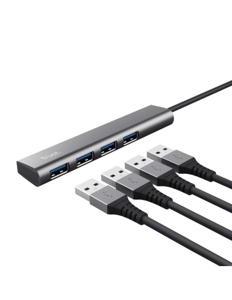 RY-24948,Hub USB Trust HALYX 4-PORT USB-C HUB "24948"