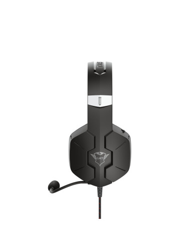 23652,Casti cu microfon Trust GXT 323 Carus, 3.5mm jack, Negru