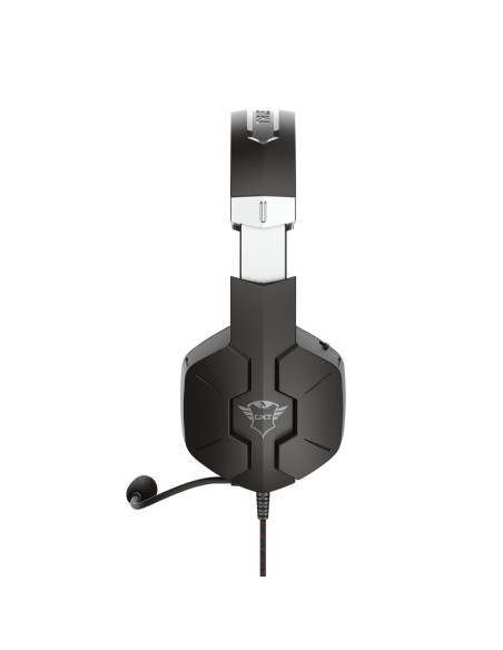 23652,Casti cu microfon Trust GXT 323 Carus, 3.5mm jack, Negru