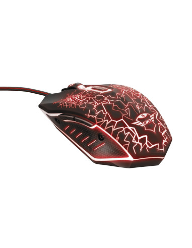 21683,Mouse Optic Trust GXT 105 Izza, RGB LED, USB, Negru