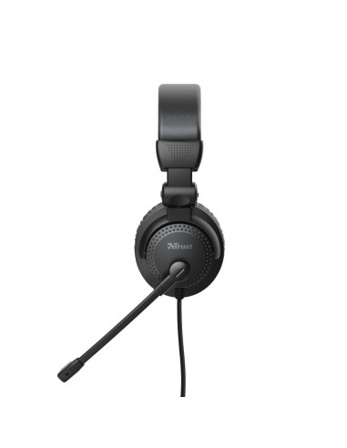 21658,Casti cu microfon Trust Como, 3.5mm jack, Negru