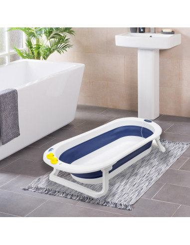 JU2505-Blue,Cadita bebelusi Juju AquaSplash, Albastra