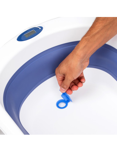 JU2505-Blue,Cadita bebelusi Juju AquaSplash, Albastra