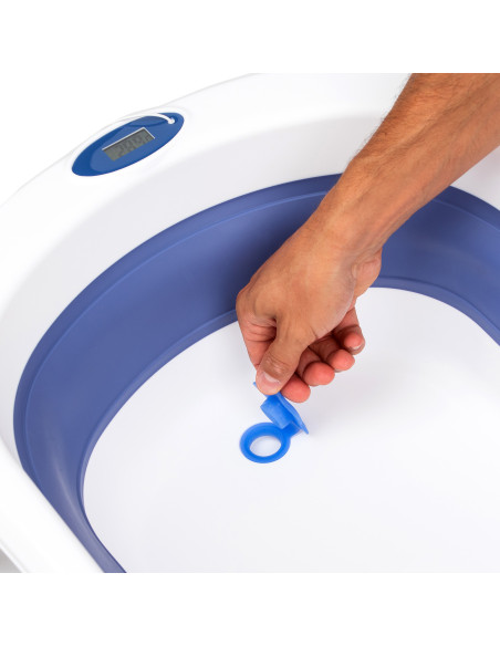 JU2505-Blue,Cadita bebelusi Juju AquaSplash, Albastra