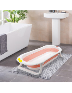 JU2505-Pink,Cadita bebelusi Juju AquaSplash, Roz 2