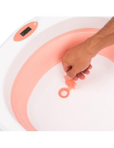 JU2505-Pink,Cadita bebelusi Juju AquaSplash, Roz