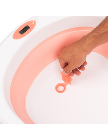 JU2505-Pink,Cadita bebelusi Juju AquaSplash, Roz