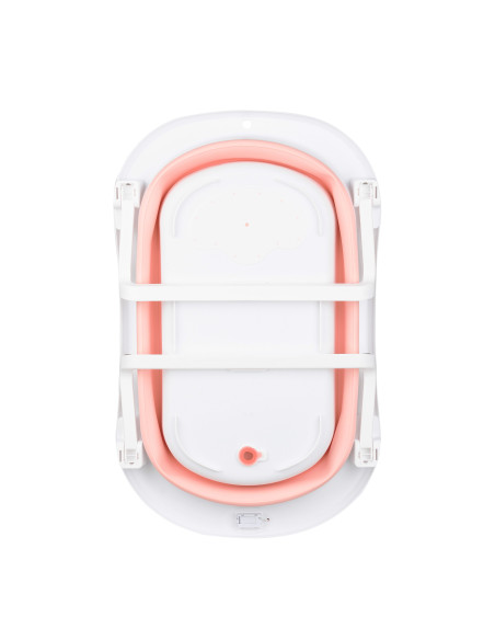 JU2505-Pink,Cadita bebelusi Juju AquaSplash, Roz