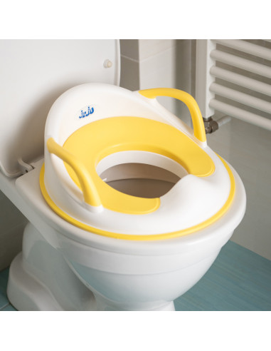 JU8309-Yellow,Reductor toaleta copii Juju TinyTush, Galben