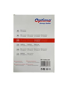 OP-75004100,Folie pentru laminare OPTIMA A4 (216x303 mm), 100 microni 100 BUC./TOP 2