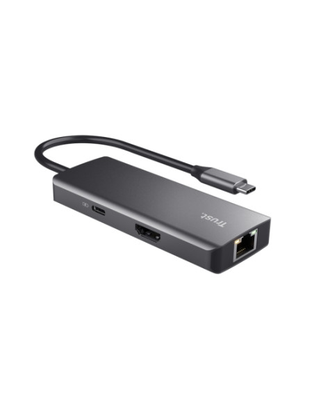 RY-24968,Docking Station Trust DALYX 6-IN-1, Gri