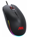 Mouse Gaming AOC GM500, negru,GM500DRBE