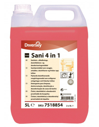 Detergent Sani 4 in 1, 5 L,B171218021