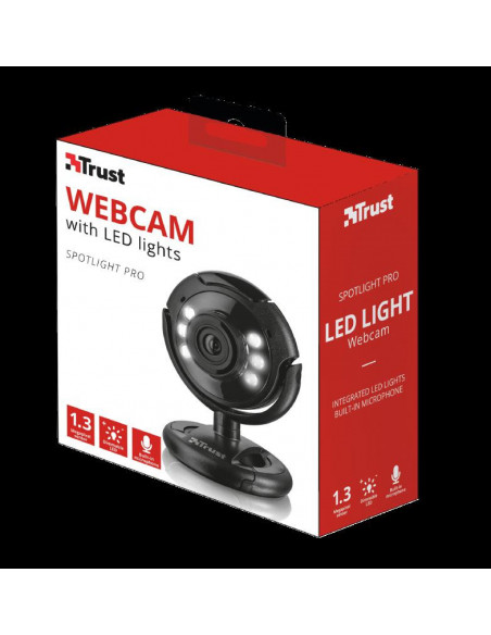 Camera WEB Trust SpotLight Pro Webcam LED Lights,TR-16428