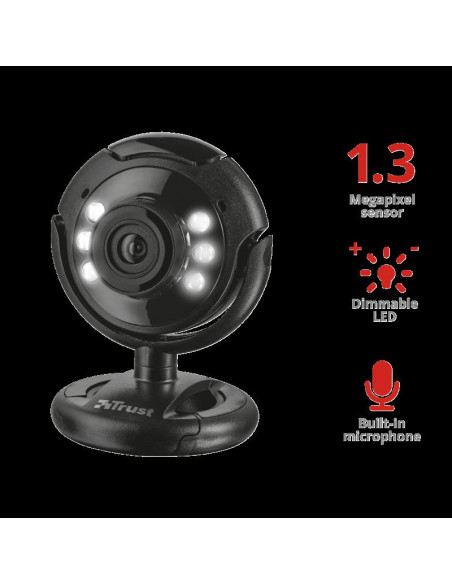 Camera WEB Trust SpotLight Pro Webcam LED Lights,TR-16428