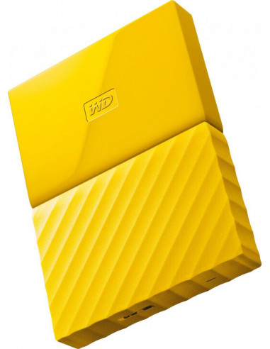 HDD Extern WD My Passport, 2TB, galben, USB HDD Extern WD My Passport, 2TB, galben, USB