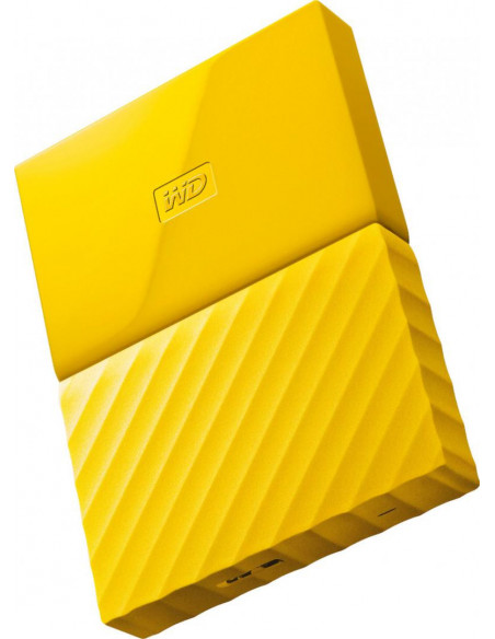 HDD Extern WD My Passport, 2TB, galben, USB HDD Extern WD My Passport, 2TB, galben, USB