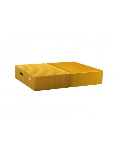 HDD Extern WD My Passport, 2TB, galben, USB HDD Extern WD My Passport, 2TB, galben, USB
