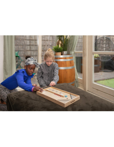 GA458,Joc 2 in 1 Sling Puck si Hochei de masa, BS Toys GA458,Joc 2 in 1 Sling Puck si Hochei de masa, BS Toys