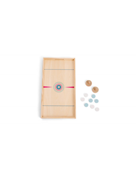 GA458,Joc 2 in 1 Sling Puck si Hochei de masa, BS Toys GA458,Joc 2 in 1 Sling Puck si Hochei de masa, BS Toys