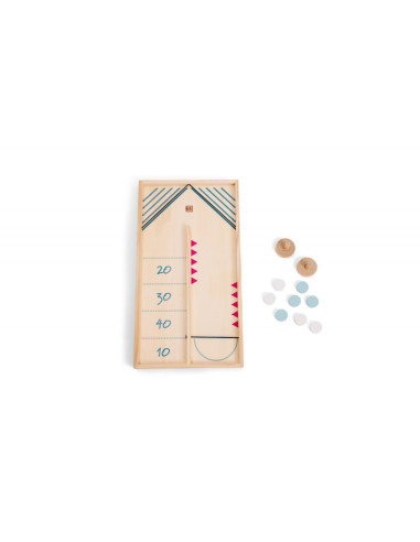 GA458,Joc 2 in 1 Sling Puck si Hochei de masa, BS Toys GA458,Joc 2 in 1 Sling Puck si Hochei de masa, BS Toys