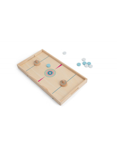 GA458,Joc 2 in 1 Sling Puck si Hochei de masa, BS Toys GA458,Joc 2 in 1 Sling Puck si Hochei de masa, BS Toys