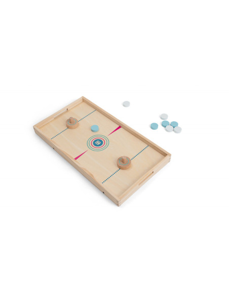 GA458,Joc 2 in 1 Sling Puck si Hochei de masa, BS Toys GA458,Joc 2 in 1 Sling Puck si Hochei de masa, BS Toys