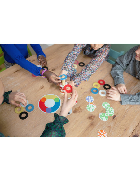 GA462,Joc de strategie si viteza Cursa culorilor, BS Toys GA462,Joc de strategie si viteza Cursa culorilor, BS Toys