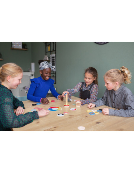 GA462,Joc de strategie si viteza Cursa culorilor, BS Toys GA462,Joc de strategie si viteza Cursa culorilor, BS Toys