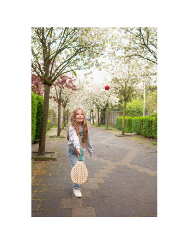 GA468,Set de Tenis cu rachete din lemn, BS Toys