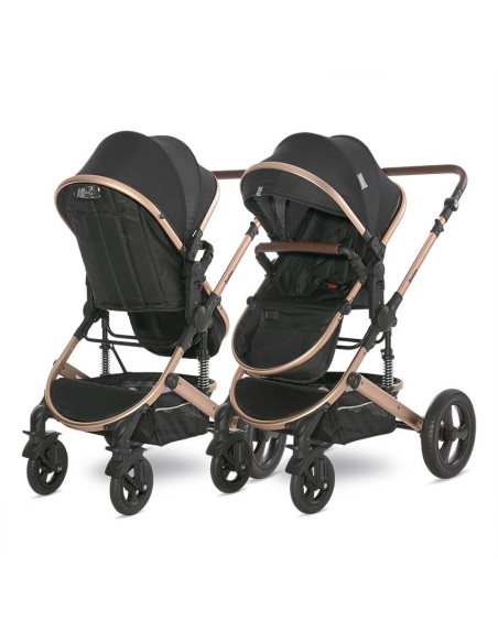 10021832305,Carucior transformabil, Boston, pana la 22 kg, Black