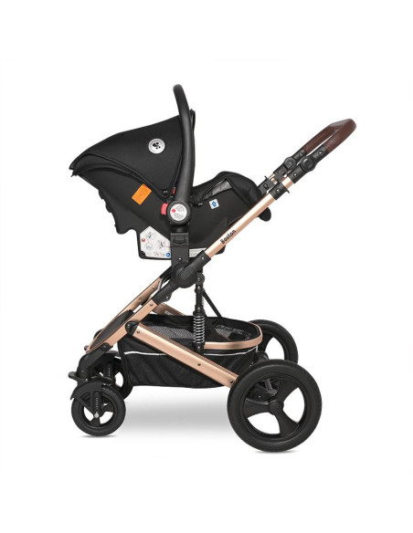 10021832305,Carucior transformabil, Boston, pana la 22 kg, Black