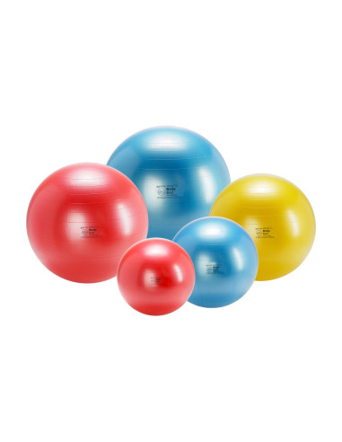 Gym9075,Minge fizioterapeutica Body Ball 75 BRQ - galben