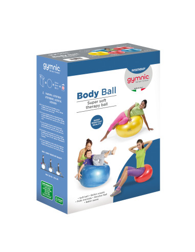 Gym9085,Minge fizioterapeutica Body Ball 85 BRQ - rosu
