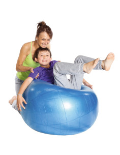 Gym9095,Minge fizioterapeutica Body Ball 95 BRQ - albastru 2