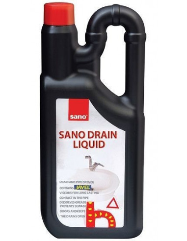 Solutie desfundat tevi Sano Drain Liquid 1L,S171212014