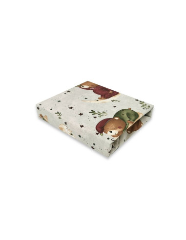 BN-6426972023535,MimiNu - Cearceaf cu elastic pentru patut co-sleeper, Leonie, Dimensiune 83 x 50 cm, Din bumbac certificat Oeko