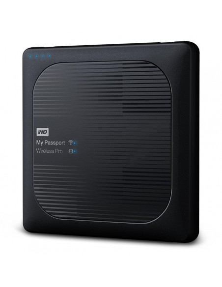 HDD extern WD My Passport Wireless PRO, 2TB, negru, USB