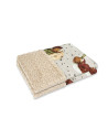 BN-6426972023597,MimiNu - Paturica pufoasa cu doua fete, Dimensiune 75x100 cm, Din tesatura Minky si bumbac, Materiale certifica