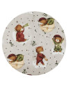 BN-6426972023597,MimiNu - Paturica pufoasa cu doua fete, Dimensiune 75x100 cm, Din tesatura Minky si bumbac, Materiale certifica