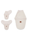 BN-6426972023276,MimiNu - Sistem de infasare bebe, 0 - 3 luni, Din tesatura thermofrotte, Powder Pink