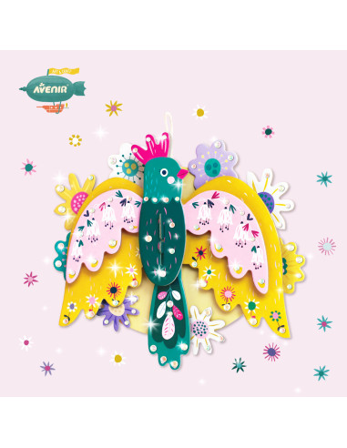 PZ215067,Decoratiune 3D-Pasare PZ215067,Decoratiune 3D-Pasare