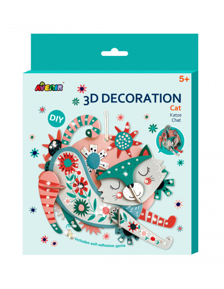 PZ215070,Decoratiune 3D - Pisica PZ215070,Decoratiune 3D - Pisica