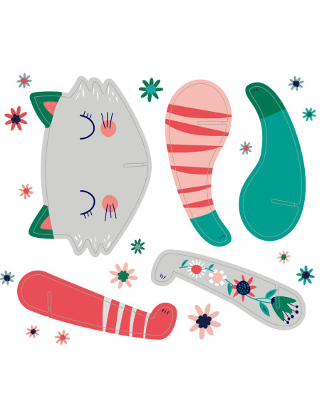 PZ215070,Decoratiune 3D - Pisica PZ215070,Decoratiune 3D - Pisica