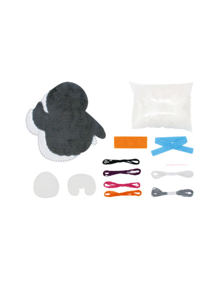 CH1626,Set de cusut Prima Mea Papusa, Pinguin